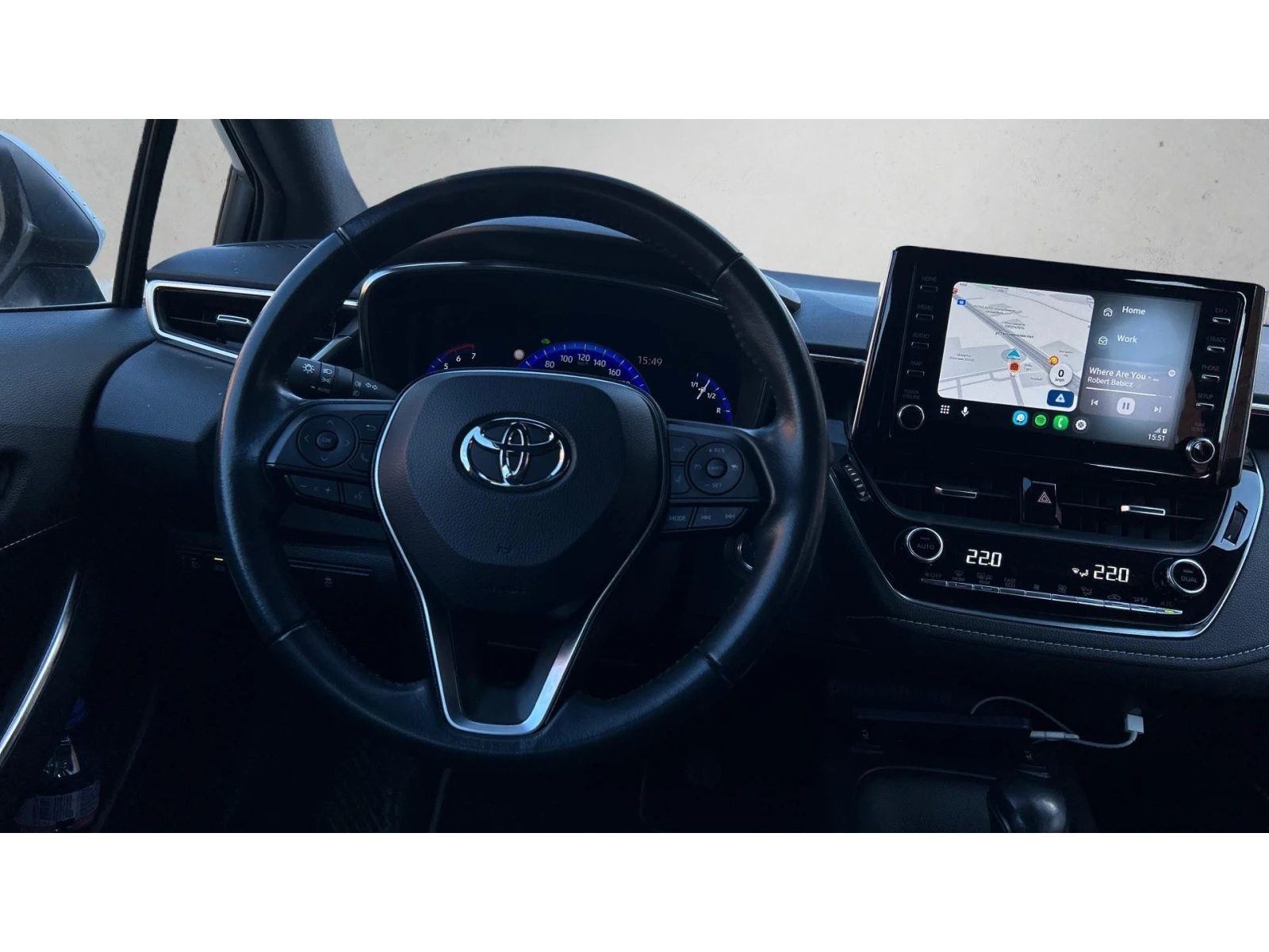 Toyota Corolla 1. 8 HSD Executive, Месечна вноска от 222  , снимка 17 - Автомобили и джипове - 54633400