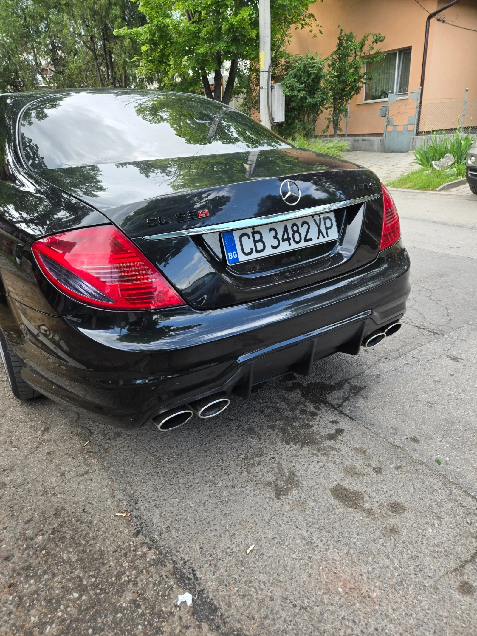 Mercedes-Benz CL 500 388к.с газ бензин, снимка 15 - Автомобили и джипове - 54795249