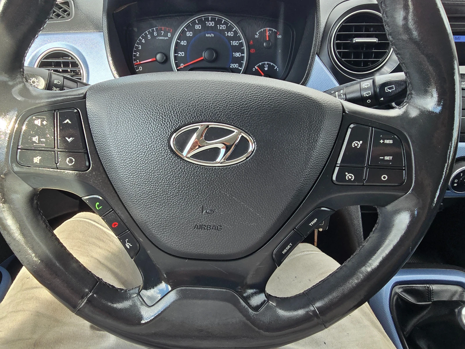 Hyundai I10 1.2I-85K.C-EURO5, снимка 17 - Автомобили и джипове - 54960560
