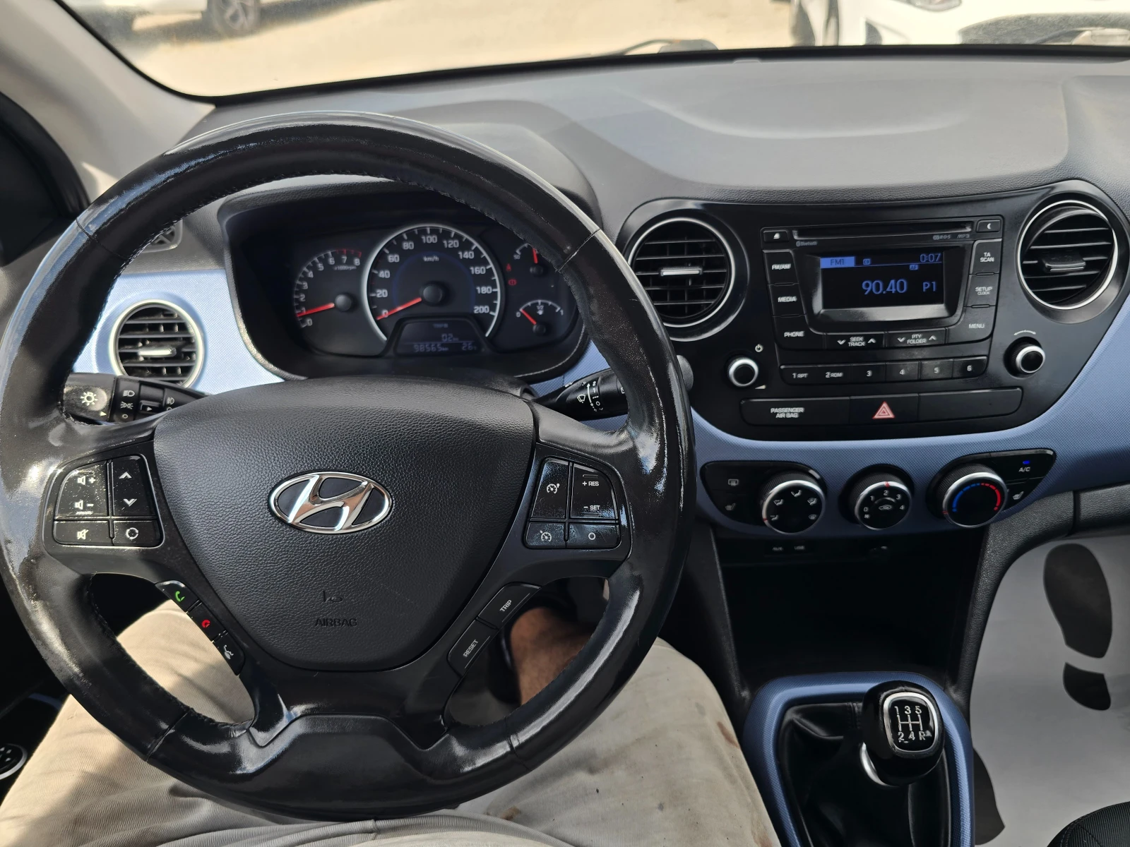 Hyundai I10 1.2I-85K.C-EURO5, снимка 13 - Автомобили и джипове - 54960560