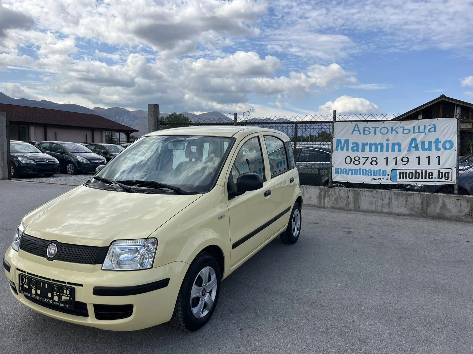 Fiat Panda 72 483км 1.25 69к EURO 5A КЛИМАТИК КАТО НОВА 2011г