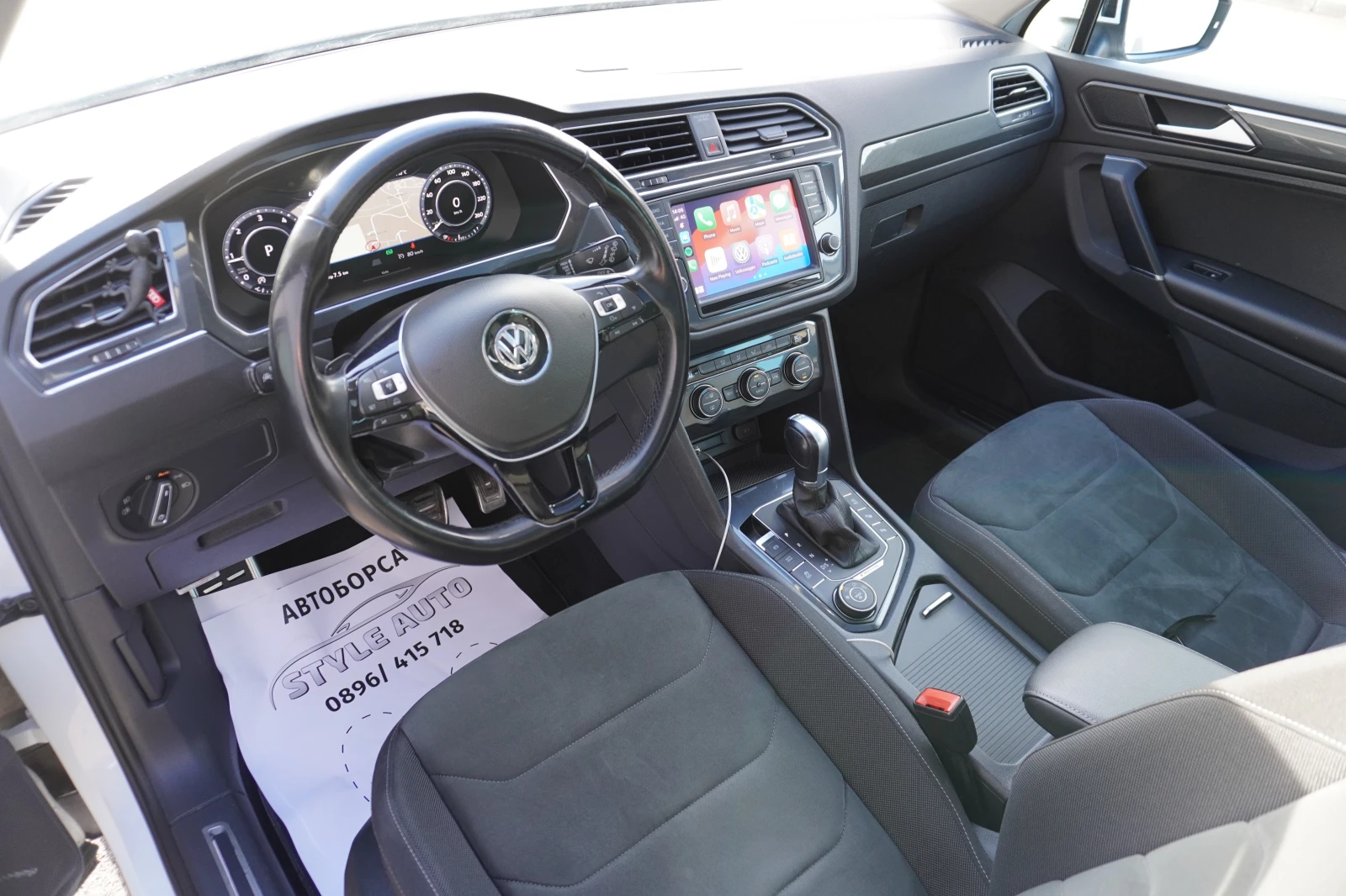 VW Tiguan 2.0TDI DSG 4MOTION, VIRTUAL COCKPIT-LASER LED, PAN - изображение 9