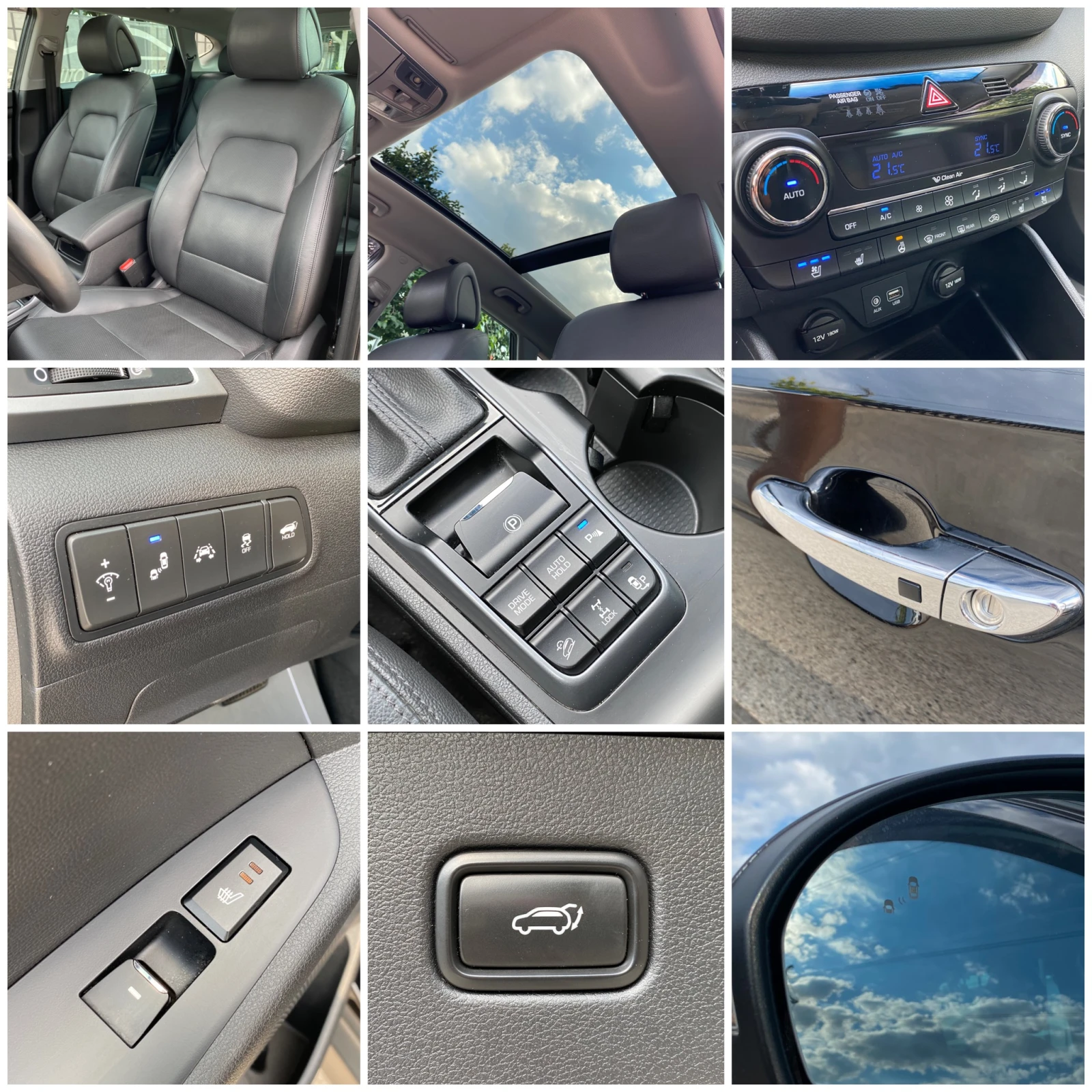 Hyundai Tucson Premium* Key GO* Pano* Dis* Full*  , снимка 16 - Автомобили и джипове - 55197698