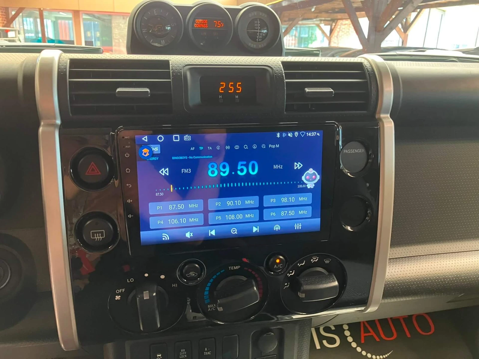Toyota Fj cruiser V6 4.0/AWD/LPG/Климатик/Андроид, снимка 7 - Автомобили и джипове - 55516119