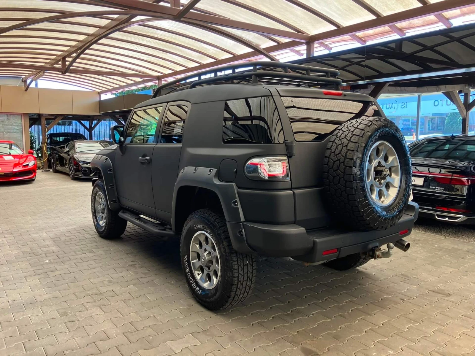 Toyota Fj cruiser V6 4.0/AWD/LPG/Климатик/Андроид, снимка 4 - Автомобили и джипове - 55516119