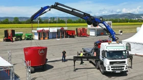 Автокран Volvo fm440, снимка 9