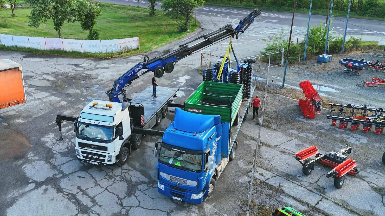 Автокран Volvo fm440, снимка 8 - Индустриална техника - 53938110
