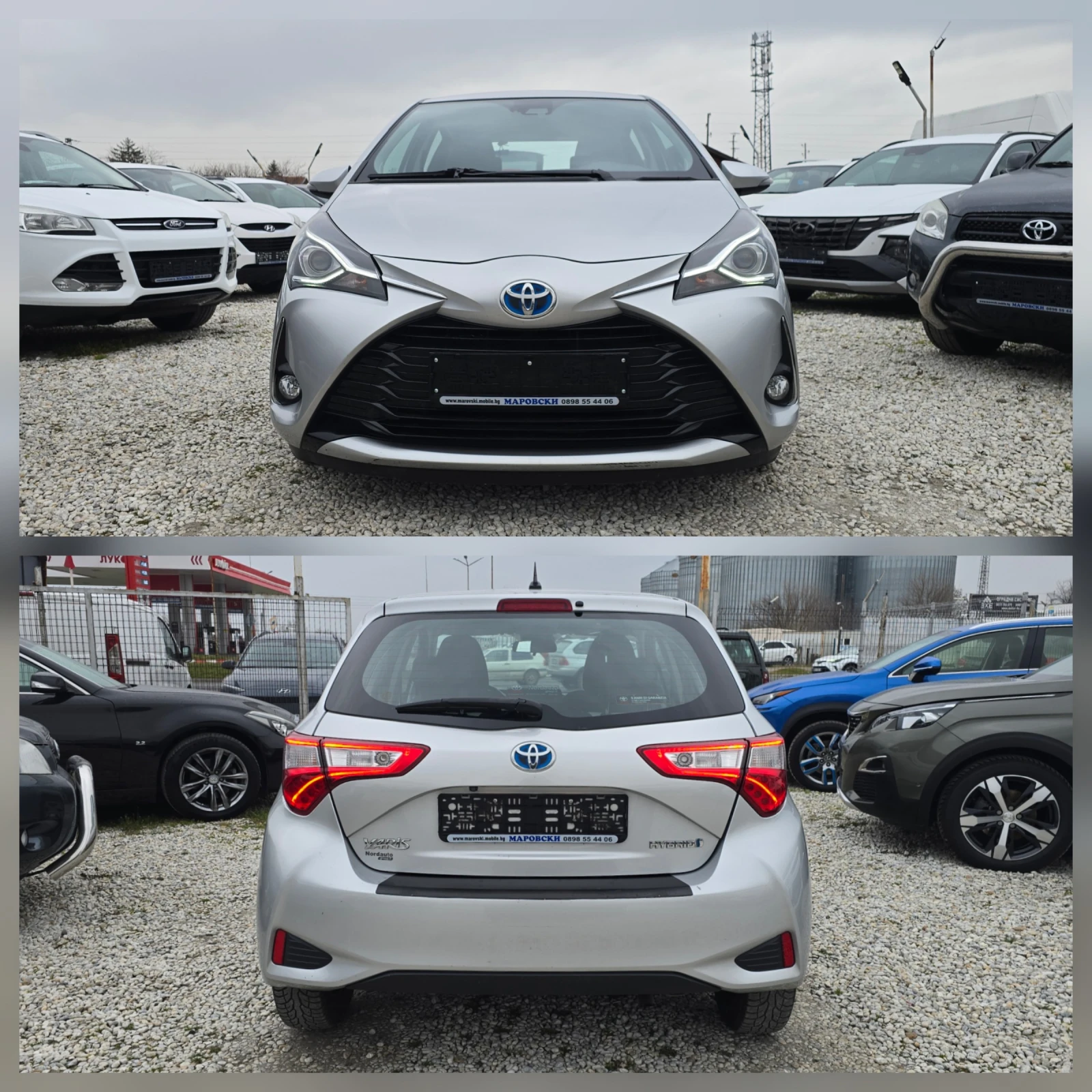 Toyota Yaris 1.5 HYBRID 100%км CAR PLAY 6 МЕСЕЦА ГАРАНЦИЯ!!!, снимка 2 - Автомобили и джипове - 53830825