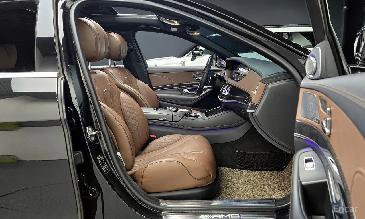 Mercedes-Benz S 63 AMG S* 4MATIC+ BURMESTER* ОБДУХ* LANE ASS* ПАНО* HUD* , снимка 10 - Автомобили и джипове - 54667687