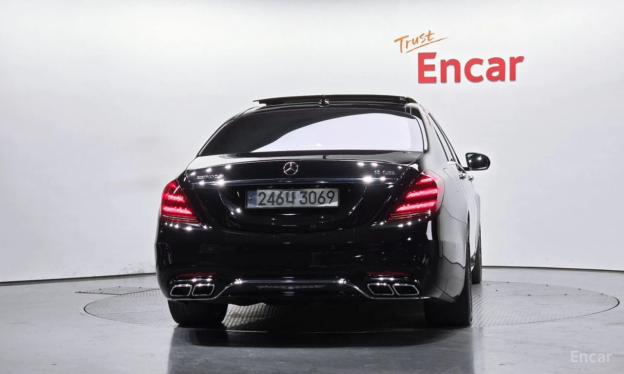 Mercedes-Benz S 63 AMG S* 4MATIC+ BURMESTER* ОБДУХ* LANE ASS* ПАНО* HUD* , снимка 4 - Автомобили и джипове - 54667687