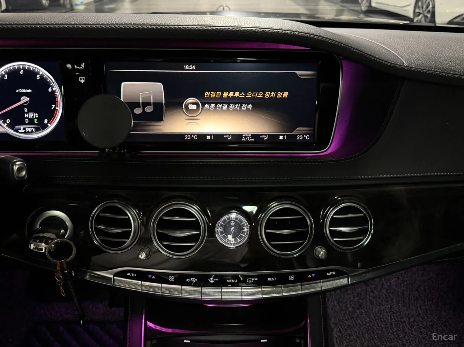 Mercedes-Benz S 500 LONG * BRABUS* BURMASTER* CARPLAY* , снимка 12 - Автомобили и джипове - 54788411
