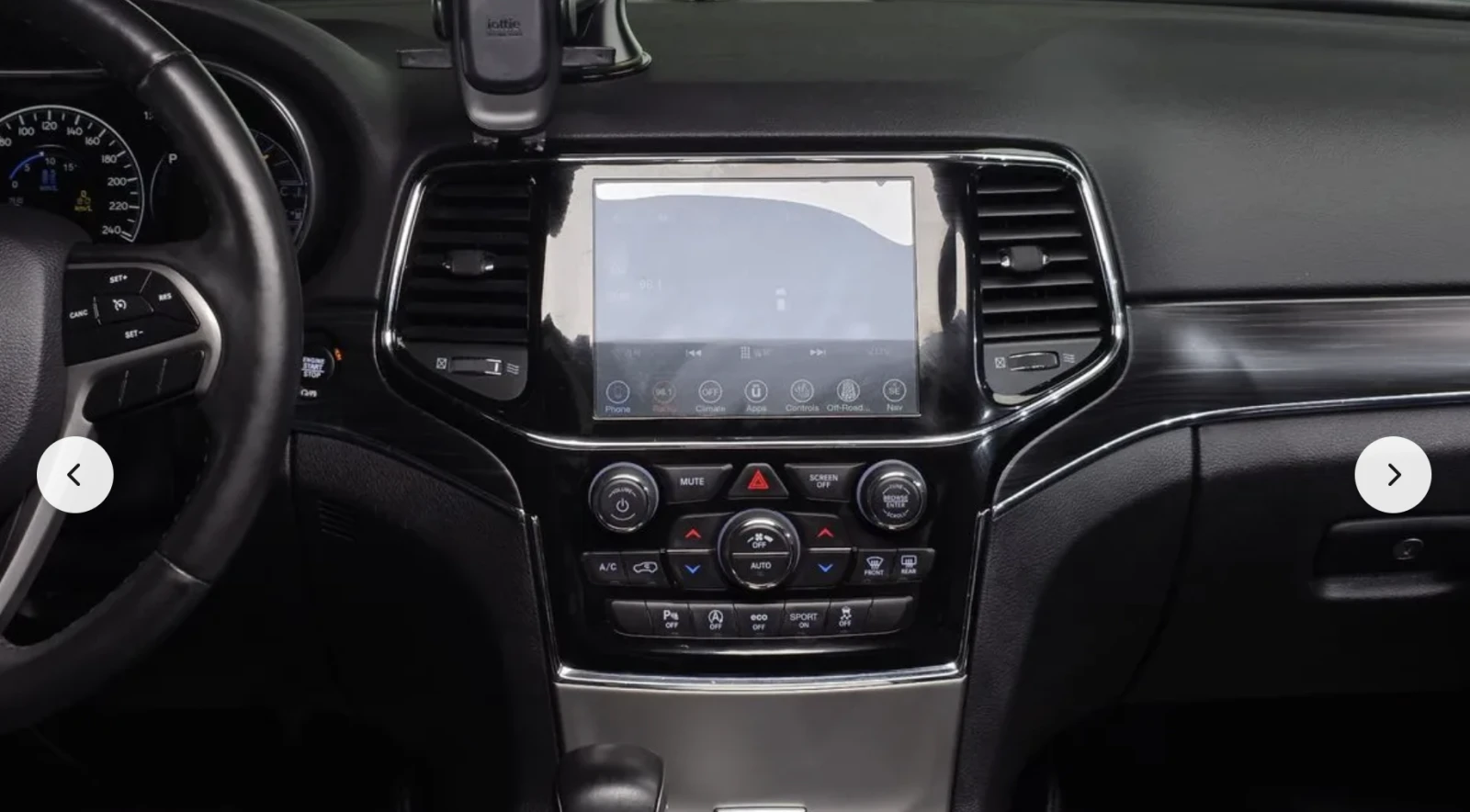 Jeep Grand cherokee LIMITED* 3.6* V6* 8ZF* ПОДГРЕВ* ОБДУХВАНЕ* КАМЕРА* - изображение 9