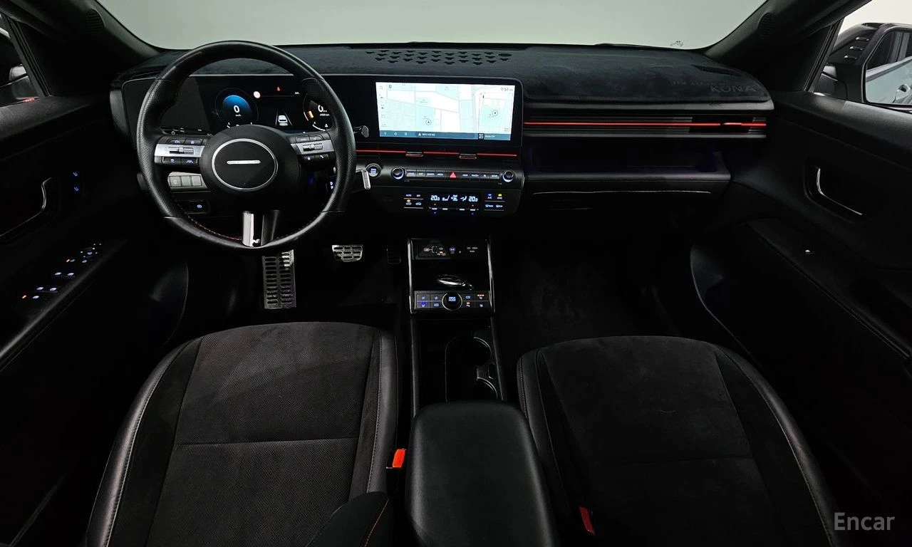 Hyundai Kona 1.6T* N LINE* INSPIRATION* BOSE* ОБДУХ* КРАЙНА ЦЕН, снимка 9 - Автомобили и джипове - 56211055