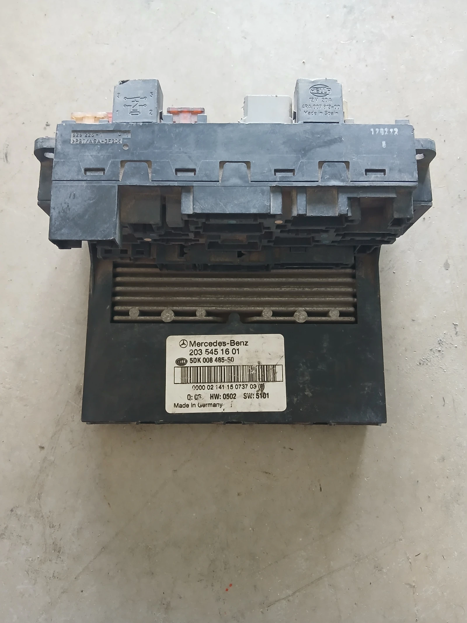 203 545 16 01 SAM модул Mercedes w203 