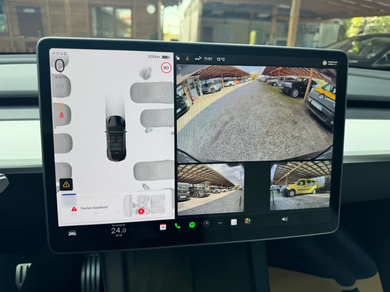 Tesla Model Y PERFORMANCE, DUAL MOTOR, 4X4, 24г.нов внос ШВЕЙЦАР, снимка 17 - Автомобили и джипове - 52305373