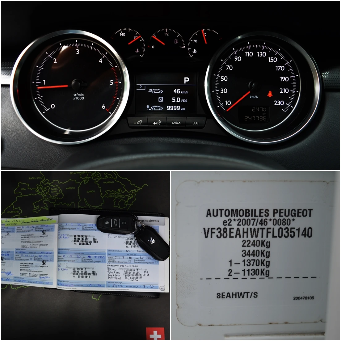 Peugeot 508 2.0e-HDI SW - ШВЕЙЦАРИЯ, снимка 8 - Автомобили и джипове - 55433150