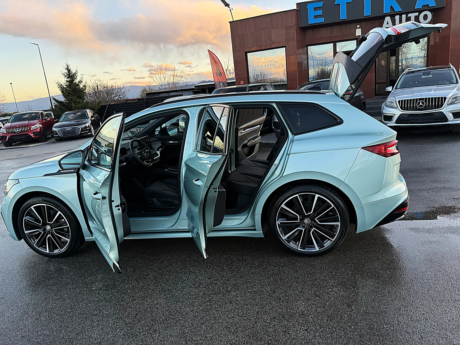 Skoda Enyaq EDITION-LED-MATRIX-NAVI-360 KAMERI-21  | Mobile.bg   14