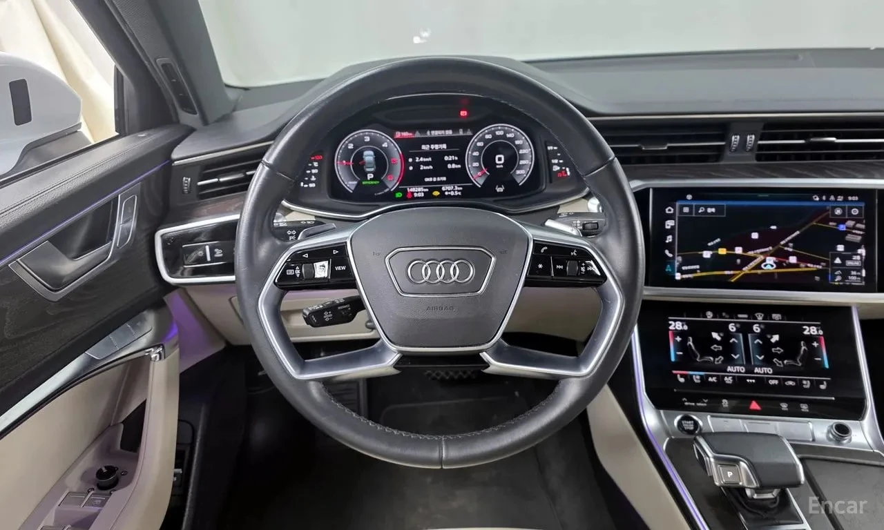 Audi A6 * ДИСТРОНИК * ОБДУХВАНЕ * 360 * HUD * , снимка 13 - Автомобили и джипове - 55986912