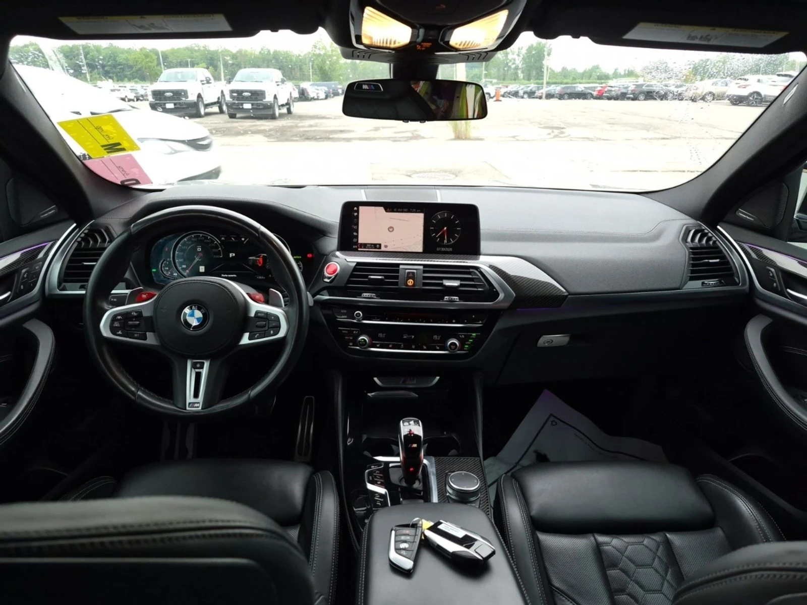 BMW X4 M* КОЖА* ПОДГРЕВ* ПАНО* HARMAN KARDON* HUD* , снимка 9 - Автомобили и джипове - 55510856