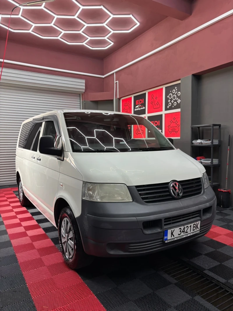 VW Transporter 2.5Tdi 131 ps, снимка 2 - Бусове и автобуси - 52668999
