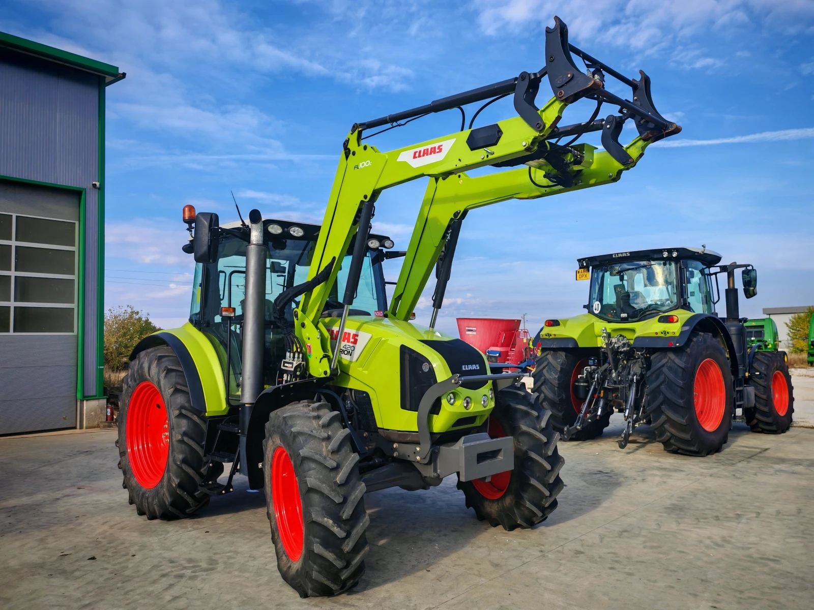  Claas Arion 420     20 % | Mobile.bg   1