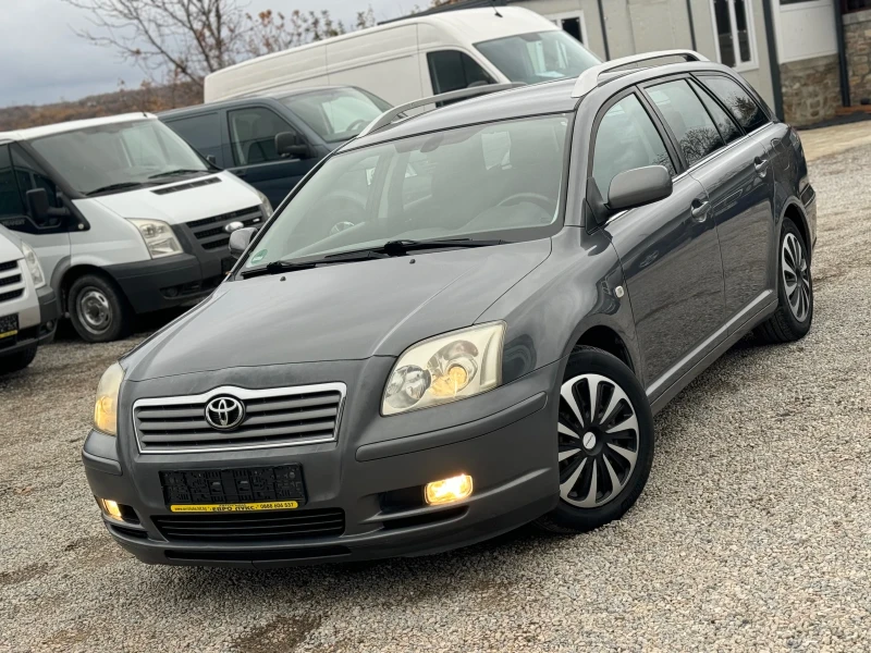 Toyota Avensis 1.8i 129кс КЛИМАТРОНИК РЕАЛНИ КМ , снимка 3 - Автомобили и джипове - 48155636