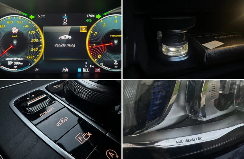 Mercedes-Benz C 300 9G| FACE| DESIGNO| BURMESTER| 360| ЛИЗИНГ, снимка 13 - Автомобили и джипове - 52652281