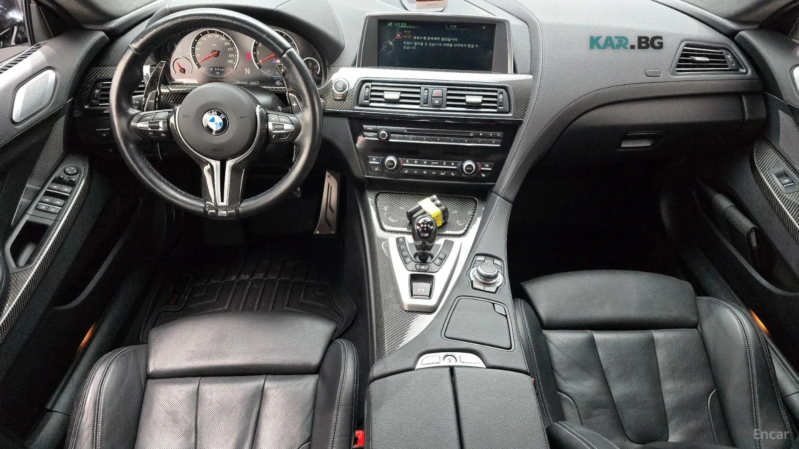BMW M6 GRAN COUPE* КОЖА* ПОДГРЕВ* ОБДУХВ* ПАНО* HEAD UP* , снимка 7 - Автомобили и джипове - 54972070