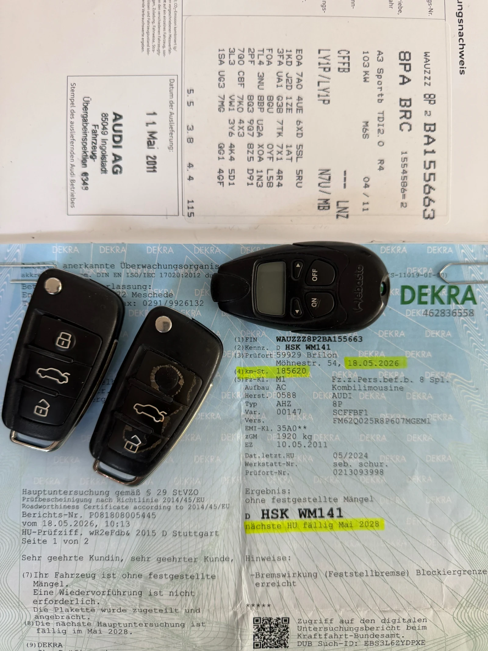Audi A3 2.0TDI* 140ps*  Пълна Сервизна История в AUDI!, снимка 17 - Автомобили и джипове - 55607459