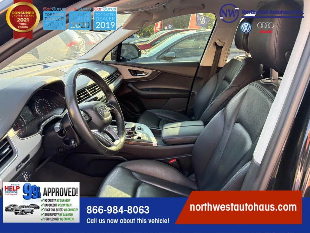 Audi Q7 55 TFSI * Komfort * АвтоКредит * (ЦЕНА ДО БГ), снимка 3 - Автомобили и джипове - 55995566