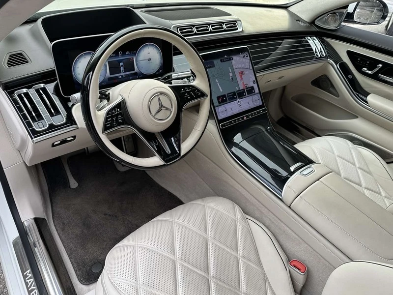 Mercedes-Benz S 580 Maybach/4M/Exclusive/HuD/Burmester, снимка 8 - Автомобили и джипове - 48444794