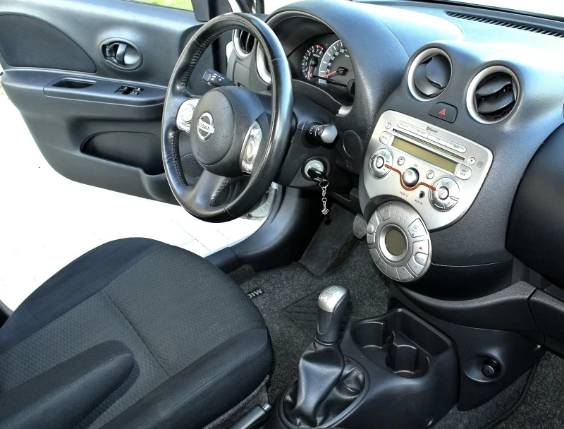 Nissan Micra 1.2i* РЕГИСТРИРАН* КЛИМАТРОНИК* АВТОПИЛОТ* ЕВРО 5, снимка 11 - Автомобили и джипове - 55957735