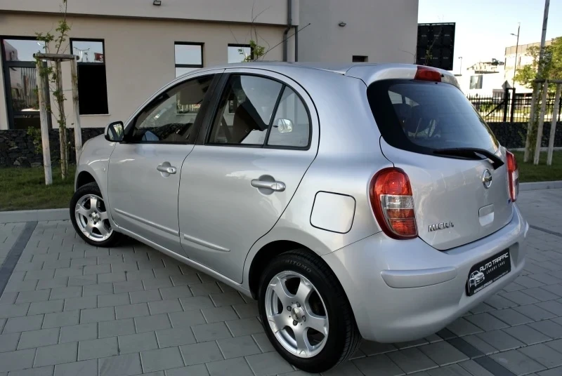 Nissan Micra 1.2i* РЕГИСТРИРАН* КЛИМАТРОНИК* АВТОПИЛОТ* ЕВРО 5, снимка 4 - Автомобили и джипове - 55957735