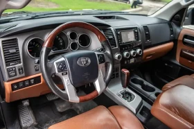 Toyota Sequoia PLATINUM* 5.7* V8* ПОДГРЕВ* КАМЕРА* КЕЙЛЕС, снимка 10