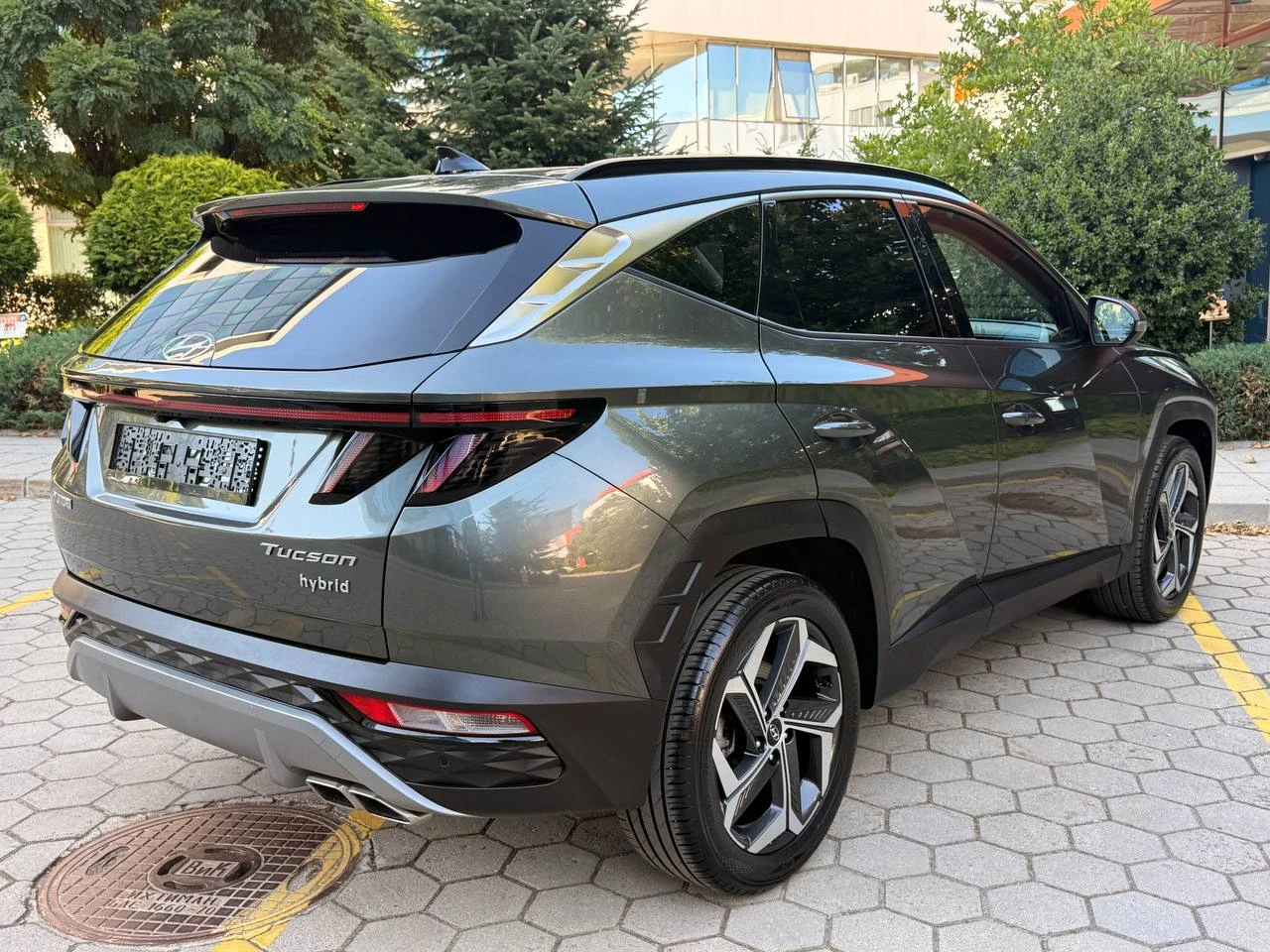 Hyundai Tucson 1.6T-GDI HYBRID* СЕРВИЗНА ИСТОРИЯ* 99000км* , снимка 4 - Автомобили и джипове - 55499542