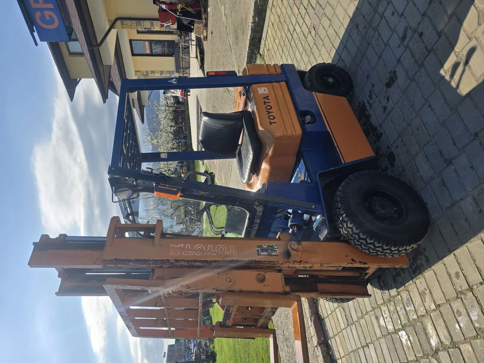 Мотокар Toyota Бензинов , снимка 5 - Индустриална техника - 54119121