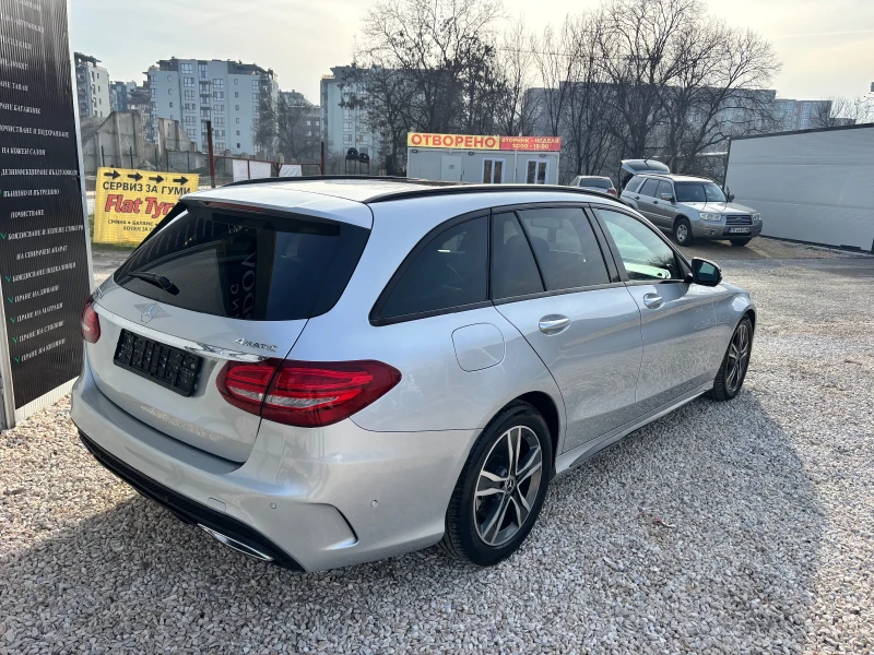 Mercedes-Benz C 220 4x4 360 камери панорама кожа, снимка 3 - Автомобили и джипове - 52848376