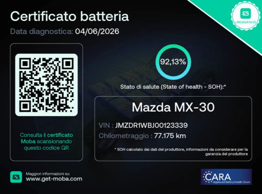 Mazda MX-30 35, 5 92% SOH, снимка 10 - Автомобили и джипове - 55459017