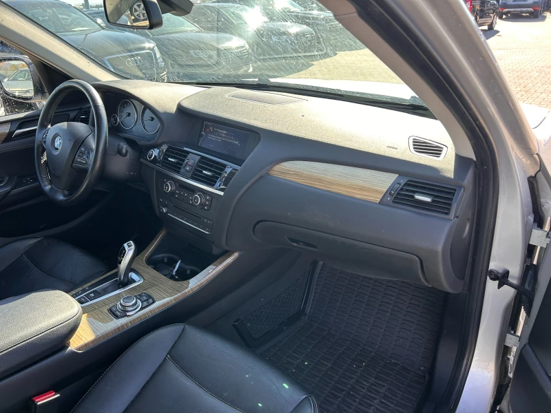 BMW X3 2.8i xDrive AVTOMAT/NAVI/KOJA EURO 5, снимка 11 - Автомобили и джипове - 52226862