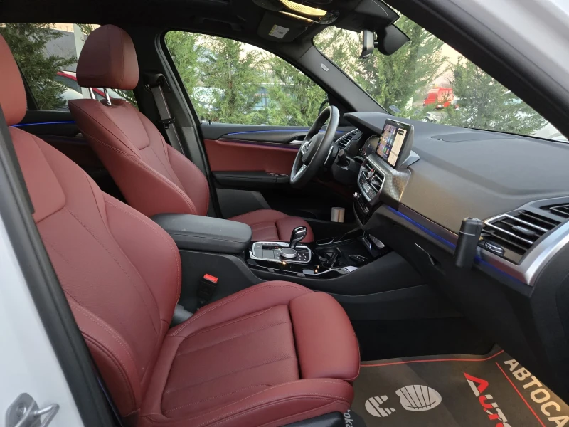 BMW X3 3.0i-252кс/13.000км/M Sport Package/PANO/X-DRIVE, снимка 14 - Автомобили и джипове - 52929886