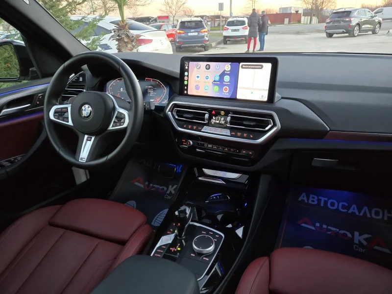 BMW X3 3.0i-252кс/13.000км/M Sport Package/PANO/X-DRIVE, снимка 13 - Автомобили и джипове - 52929886