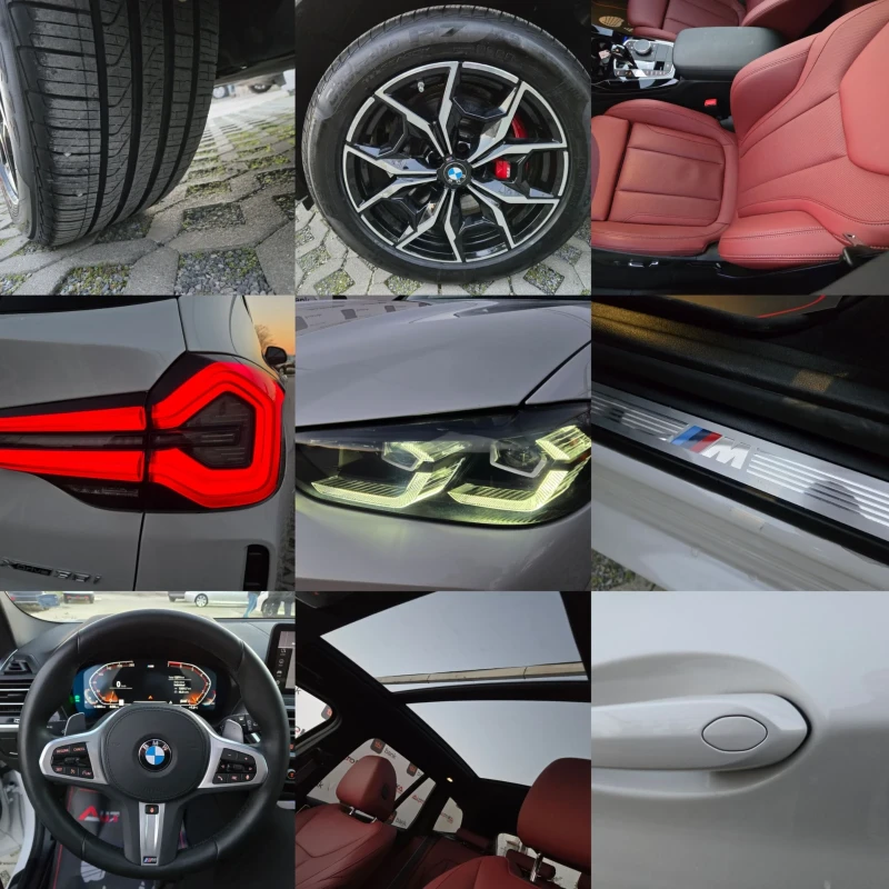 BMW X3 3.0i-252кс/13.000км/M Sport Package/PANO/X-DRIVE, снимка 17 - Автомобили и джипове - 52929886