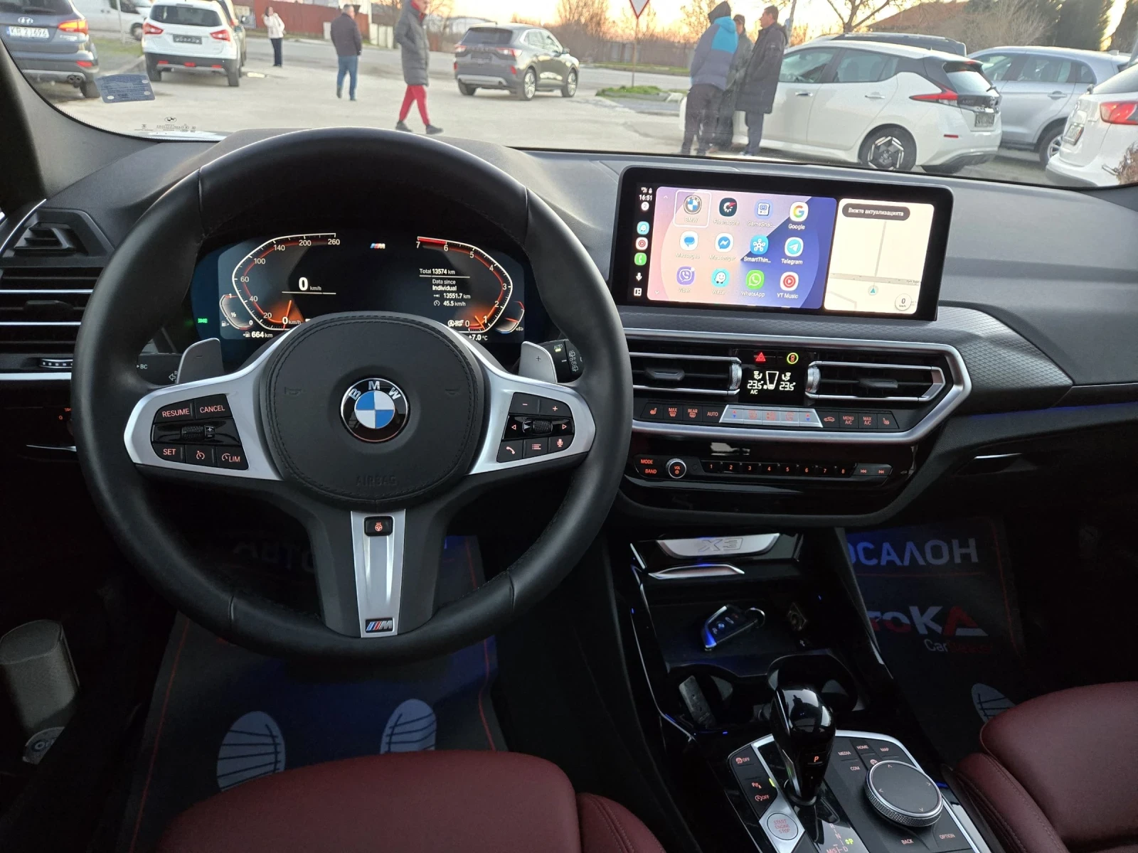 BMW X3 3.0i-252��/13.000��/M Sport Package/PANO/X-DRIVE | Mobile.bg � ����������� 11