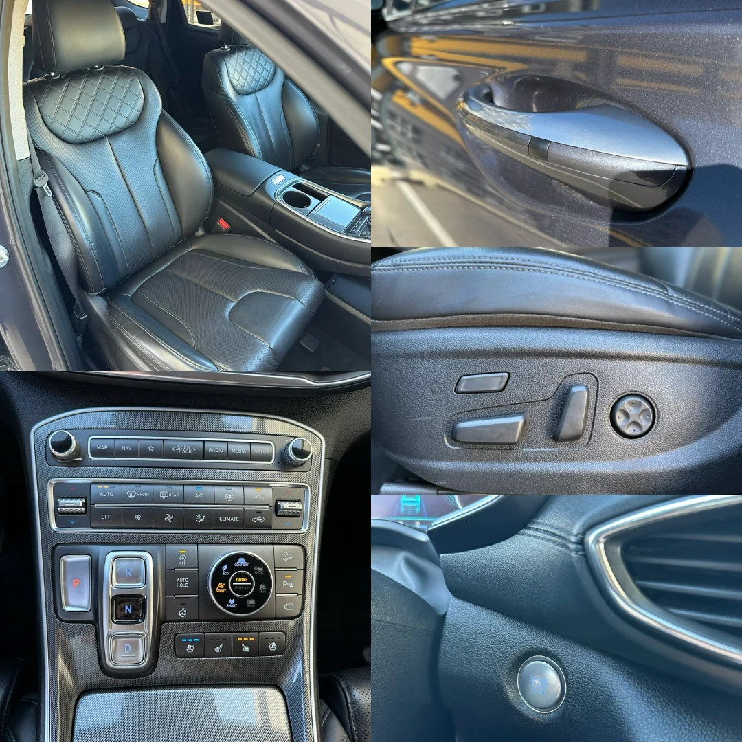 Hyundai Santa fe 2.2 CRDI - 4 WD - Full - Cam360 - 100 000 KM, снимка 11 - Автомобили и джипове - 56339313