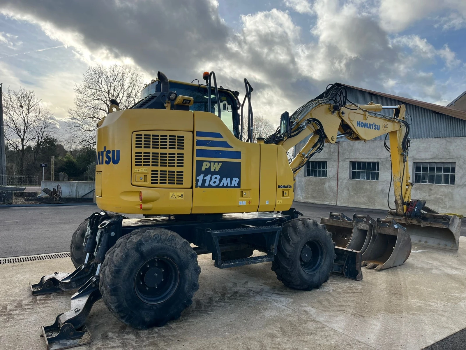 Багер Komatsu PW 118 MR С 4 КОФИ ЛИЗИНГ, снимка 1