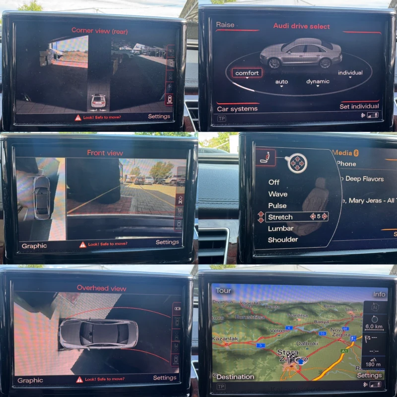 Audi A8 4.0TFSI#LOND#FULLED#PANORAMA#99000KM#360* CAM, снимка 14 - Автомобили и джипове - 51605084