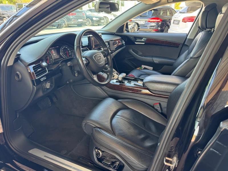 Audi A8 4.0TFSI#LOND#FULLED#PANORAMA#99000KM#360* CAM, снимка 13 - Автомобили и джипове - 51605084