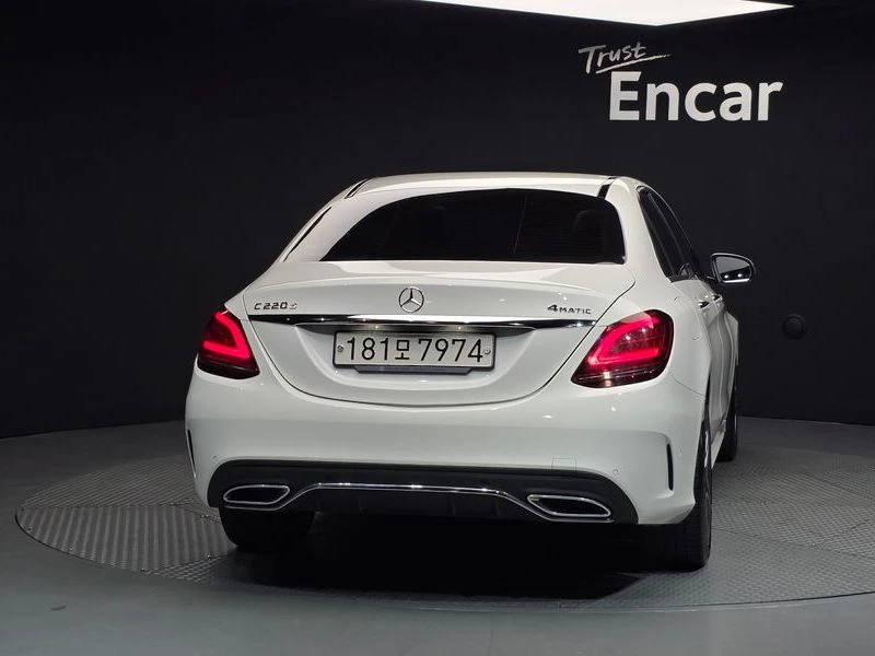 Mercedes-Benz C 220 C220 d 4MATIC AMG Line| 170к.с., снимка 4 - Автомобили и джипове - 55989722