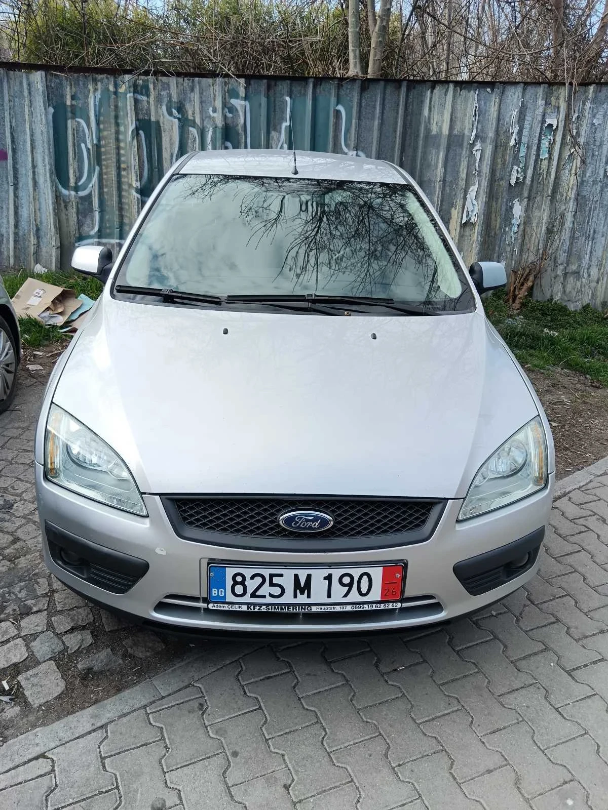Ford Focus 1.6д, климатик, 2008г., 207х.км, снимка 1 - Автомобили и джипове - 53989626