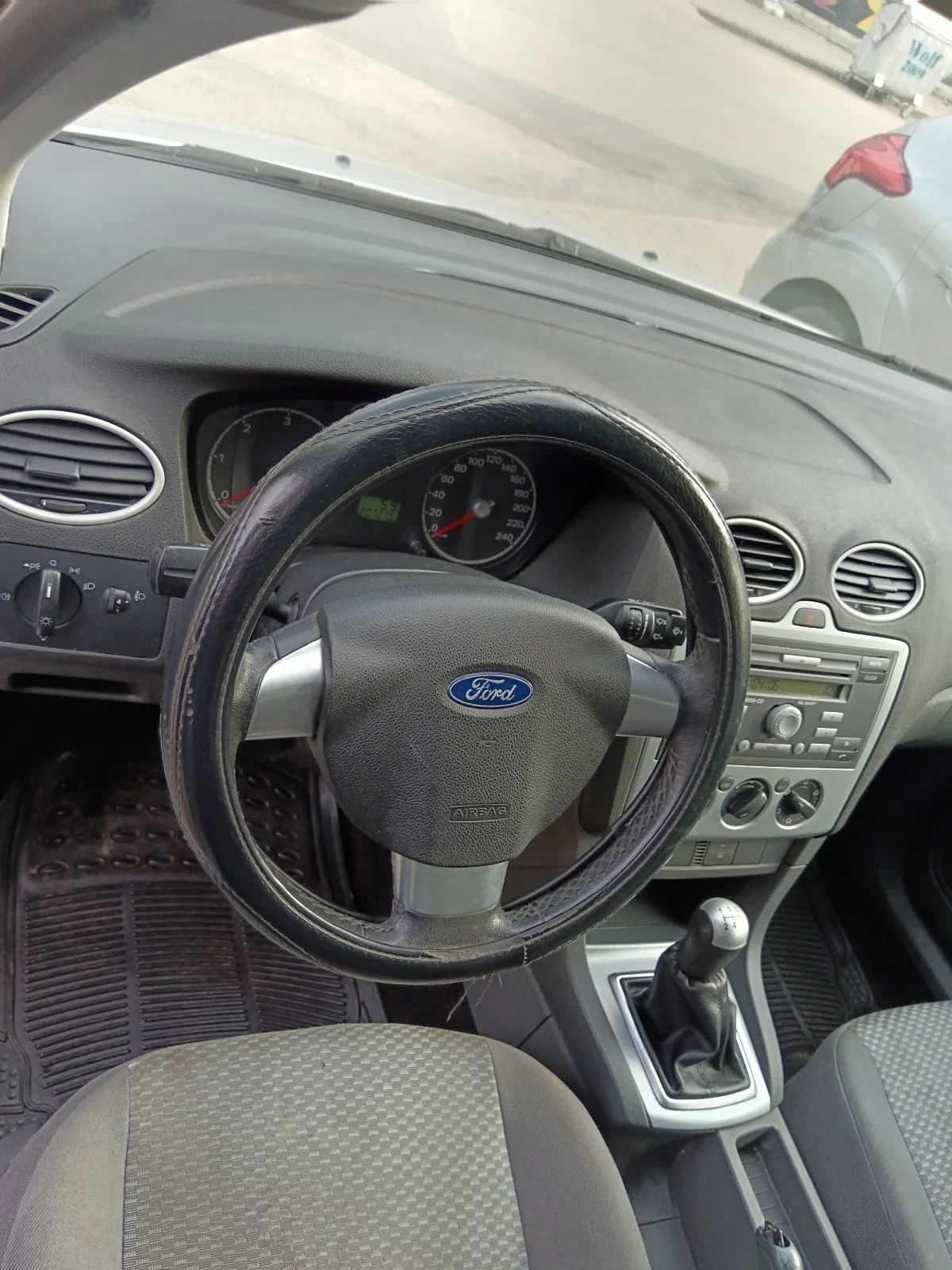 Ford Focus 1.6д, климатик, 2008г., 207х.км, снимка 5 - Автомобили и джипове - 53989626
